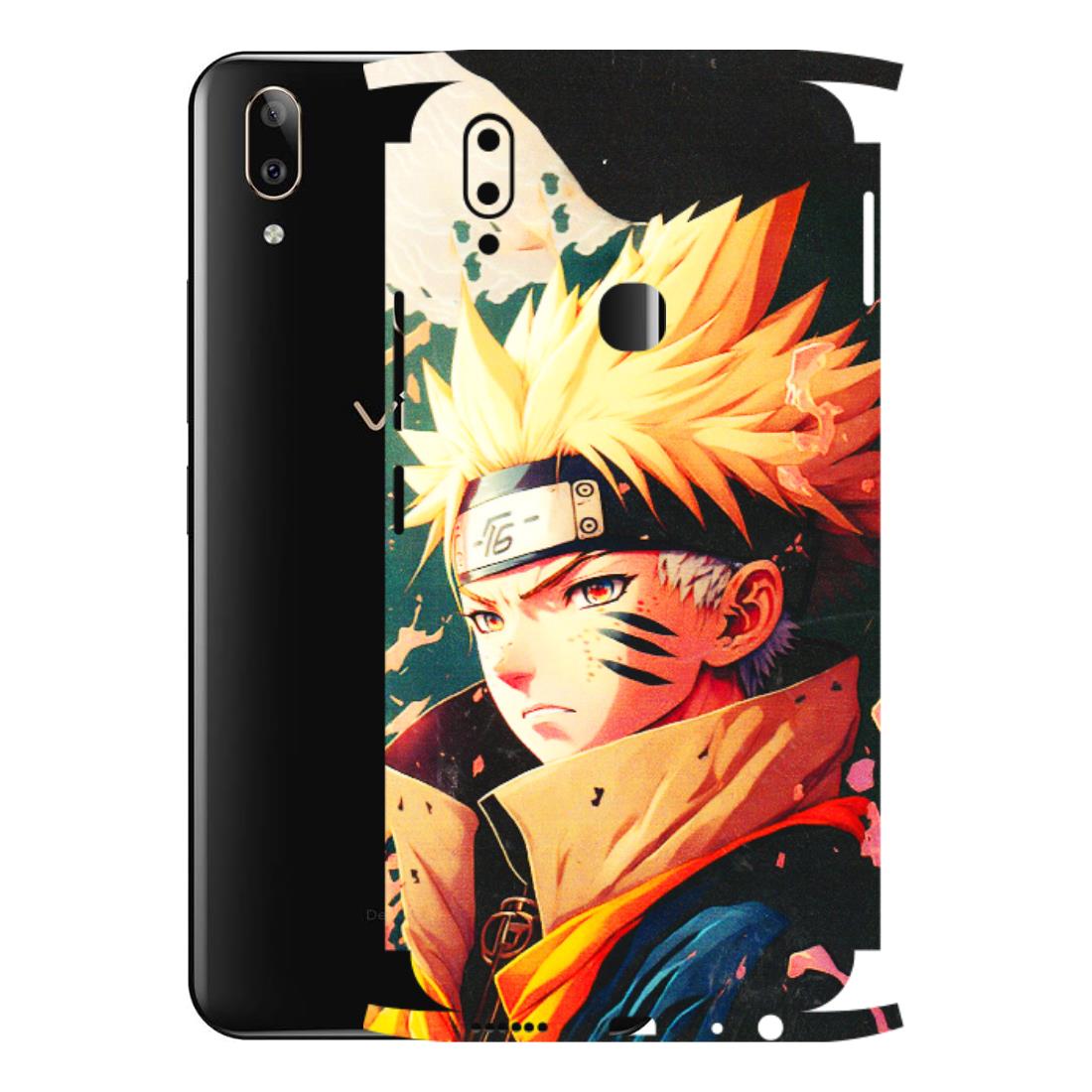 VIVO Z/V/X/T/U/S Series Phone Skins (All Models) - New Naruto - 3D Embossed Finish (L-148) Vivo V9 Pro