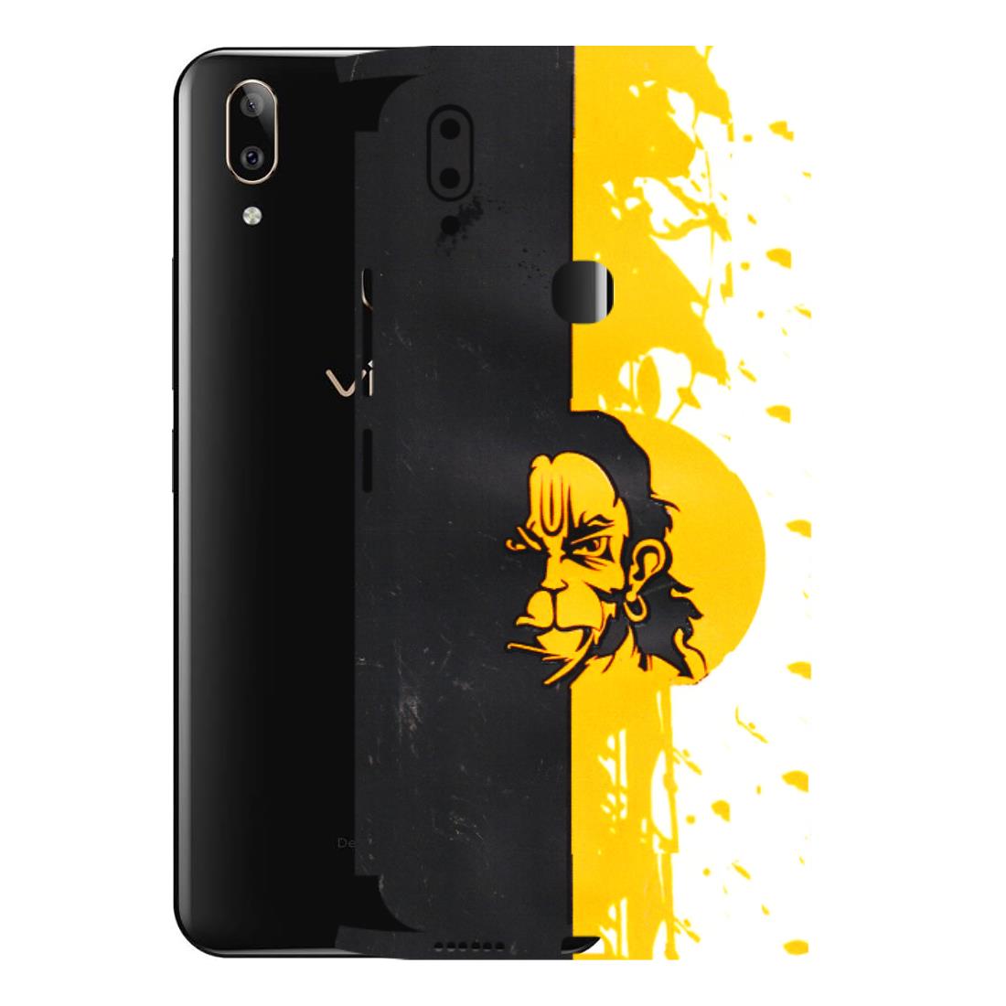 VIVO Z/V/X/T/U/S Series Phone Skins (All Models) - Bajrangbali - 3D Embossed Finish (L-151) Vivo V9 Pro