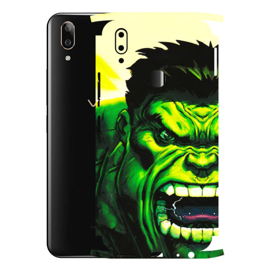 VIVO Z/V/X/T/U/S Series Phone Skins (All Models) - Hulk - 3D Embossed Finish (L-180) Vivo V9 Pro