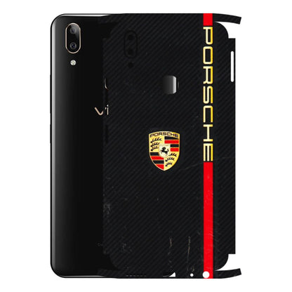 VIVO Z/V/X/T/U/S Series Phone Skins (All Models) - Premium Porsche - 3D Embossed Finish (L-225) Vivo V9 Pro