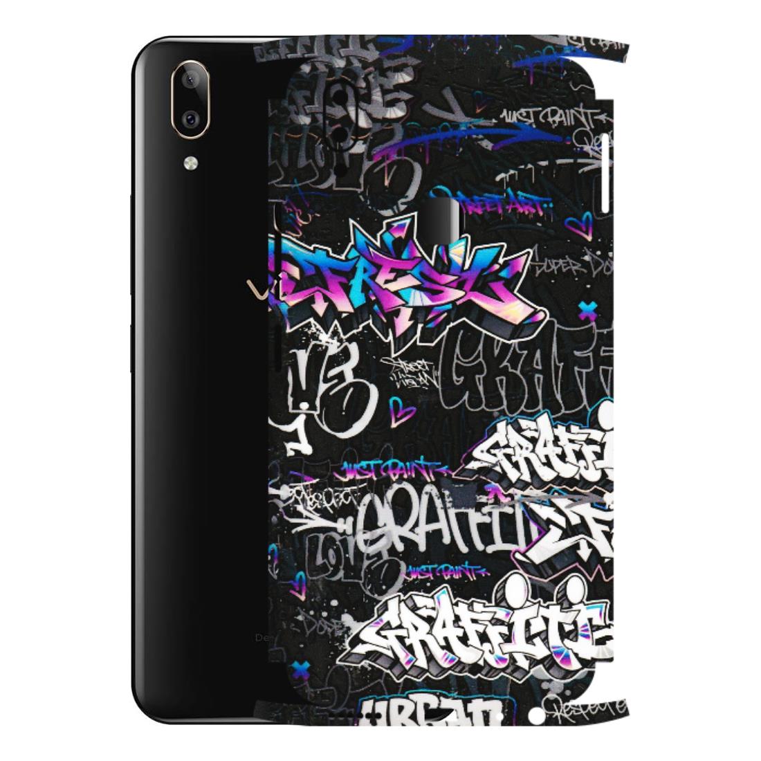 VIVO Z/V/X/T/U/S Series Phone Skins (All Models) - Graffiti Killer - 3D Embossed Finish (L-274) Vivo V9 Pro