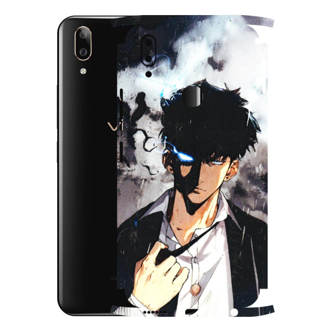 VIVO Z/V/X/T/U/S Series Phone Skins (All Models) - Sung Jinwoo Manhwa Anime - 3D Embossed Finish (L-328) Vivo V9 Pro