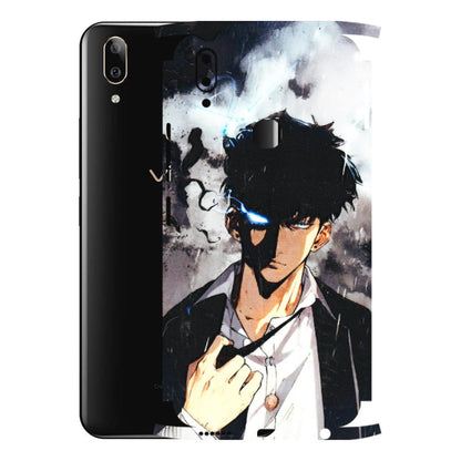 VIVO Z/V/X/T/U/S Series Phone Skins (All Models) - Sung Jinwoo Manhwa Anime - 3D Embossed Finish (L-328) Vivo V9 Pro