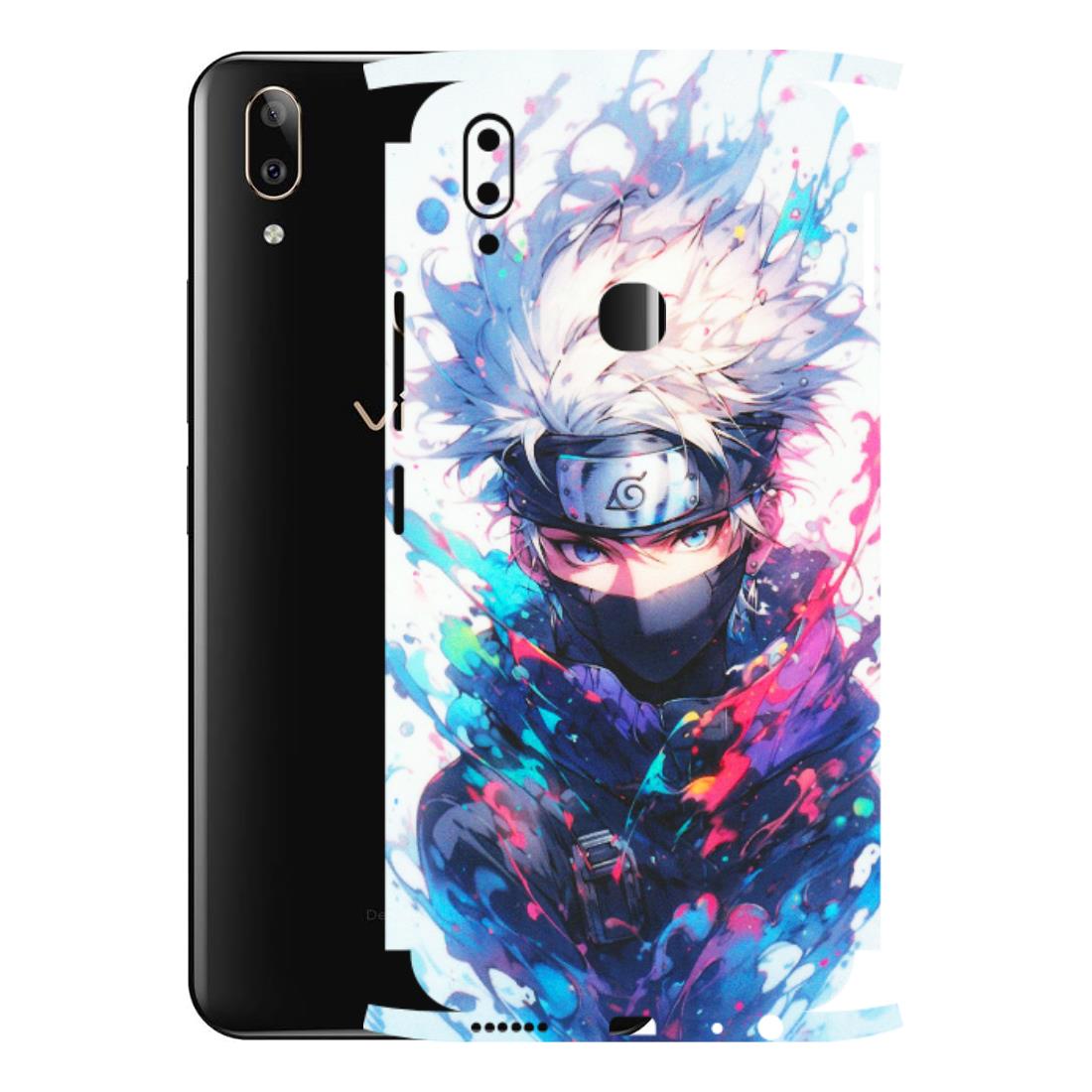 VIVO Z/V/X/T/U/S Series Phone Skins (All Models) - Naruto Face Mask - Matte Finish (M-03) Vivo V9 Pro