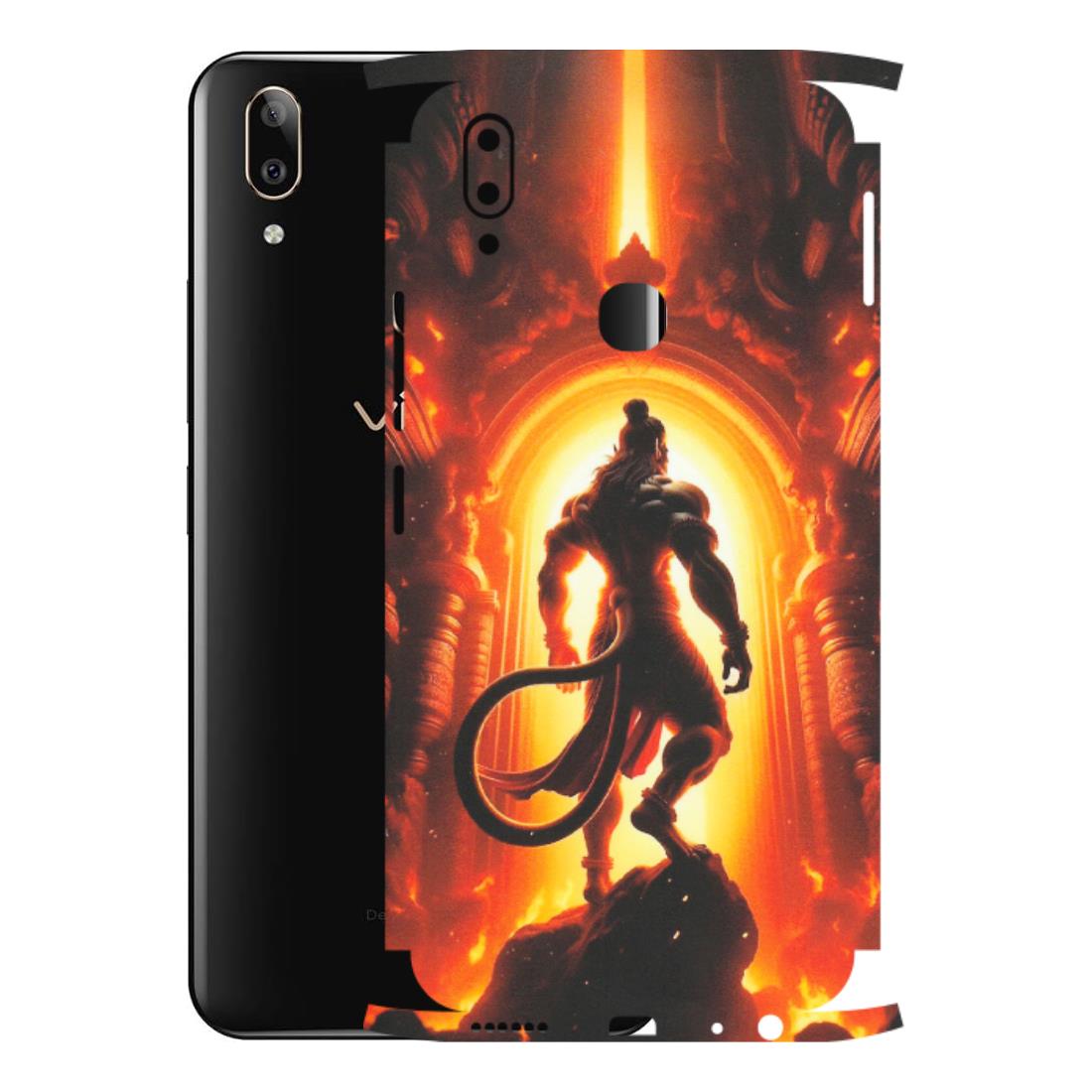 VIVO Z/V/X/T/U/S Series Phone Skins (All Models) - HanumanJi - Matte Finish (M-06) Vivo V9 Pro