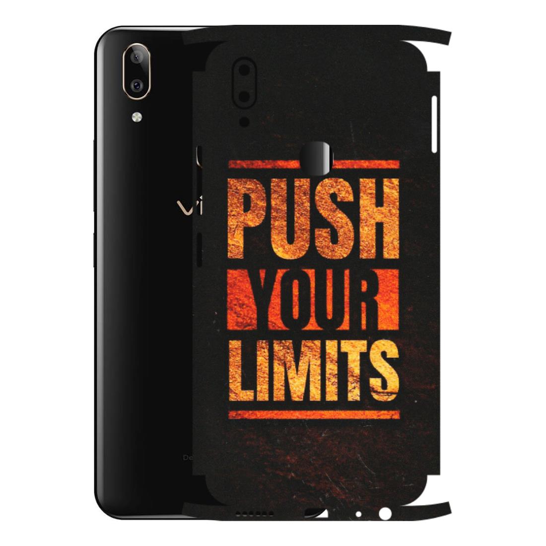 VIVO Z/V/X/T/U/S Series Phone Skins (All Models) - Push Your Limits - Matte Finish (M-118) Vivo V9 Pro