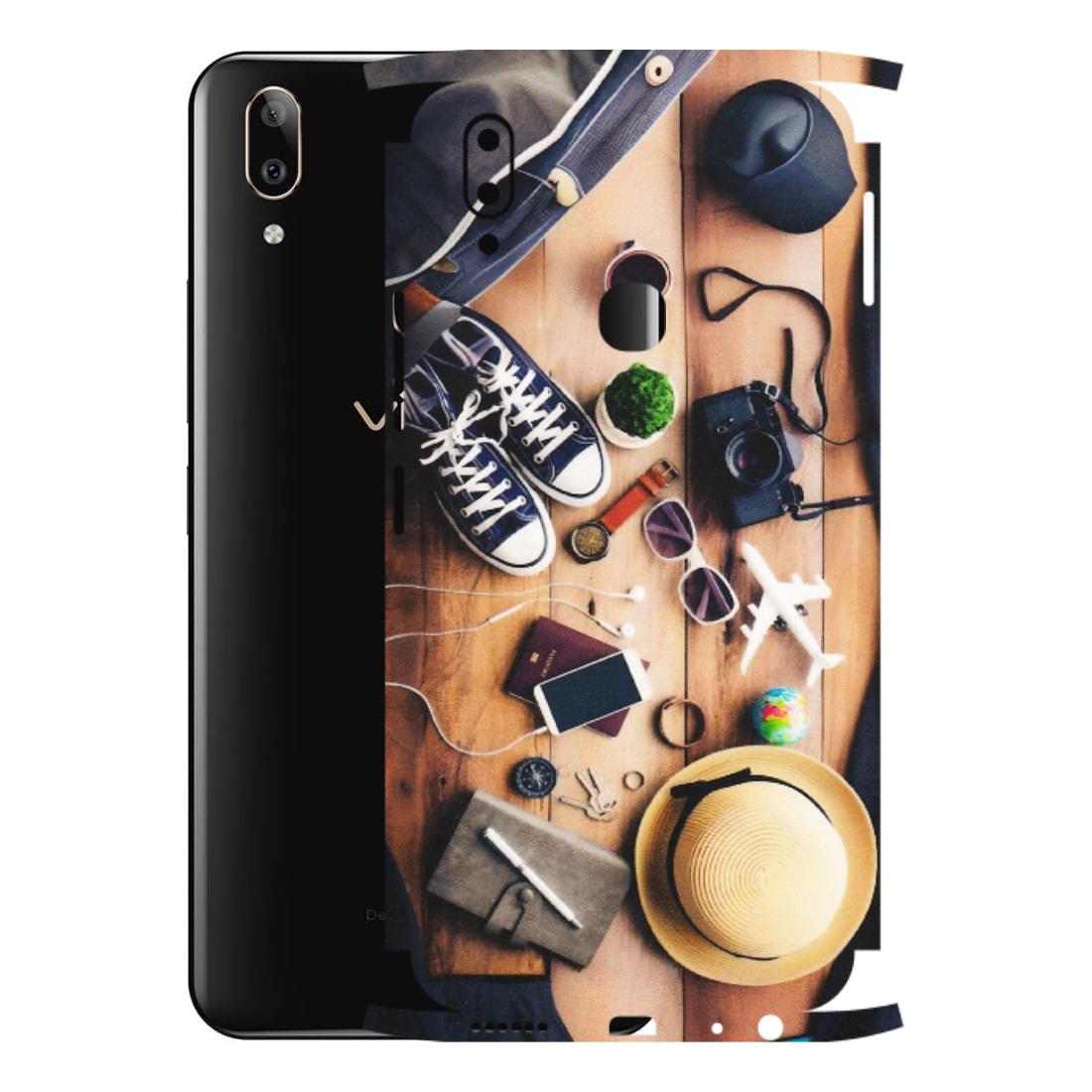 VIVO Z/V/X/T/U/S Series Phone Skins (All Models) - Travel Wanderlust - Matte Finish (M-133) Vivo V9 Pro