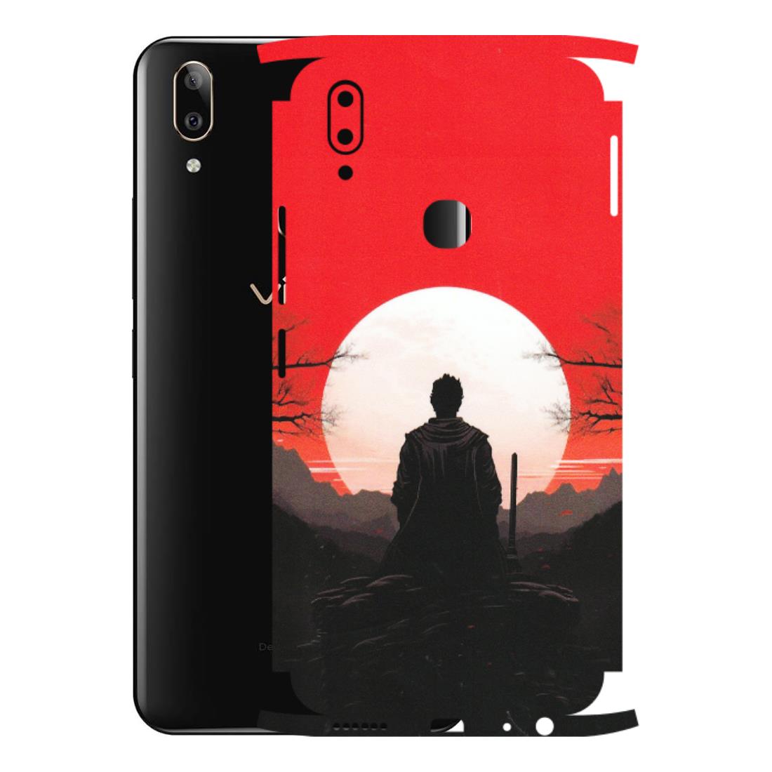 VIVO Z/V/X/T/U/S Series Phone Skins (All Models) - Samurai Anime - Matte Finish (M-141) Vivo V9 Pro