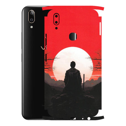 VIVO Z/V/X/T/U/S Series Phone Skins (All Models) - Samurai Anime - Matte Finish (M-141) Vivo V9 Pro
