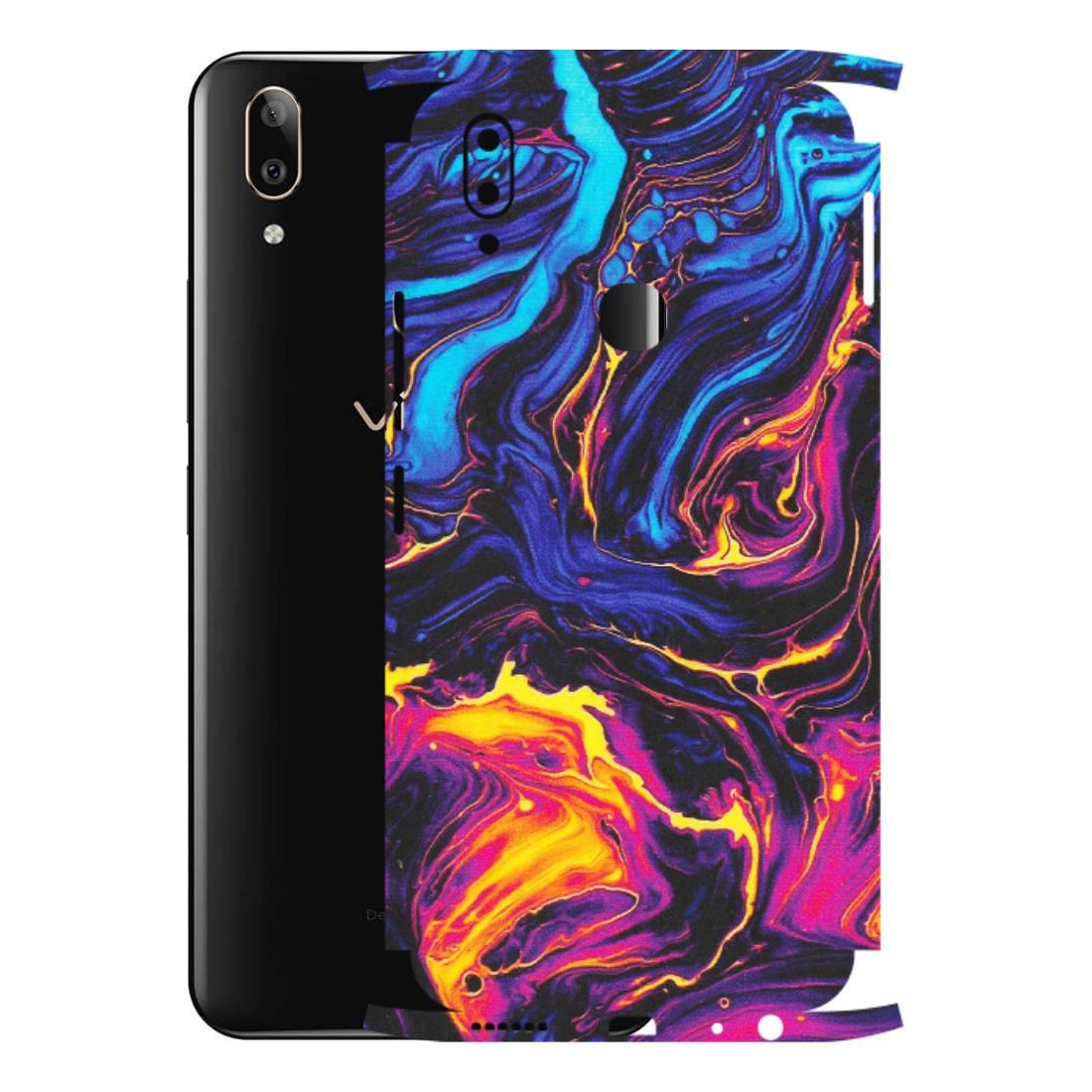 VIVO Z/V/X/T/U/S Series Phone Skins (All Models) - Abstract Paint Classy - Matte Finish (M-15) Vivo V9 Pro