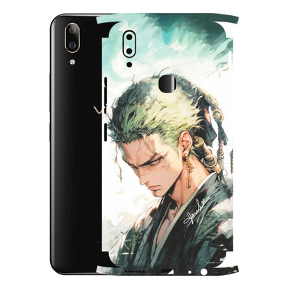 VIVO Z/V/X/T/U/S Series Phone Skins (All Models) - Pirate Hunter One Piece Anime - Matte Finish (M-157) Vivo V9 Pro