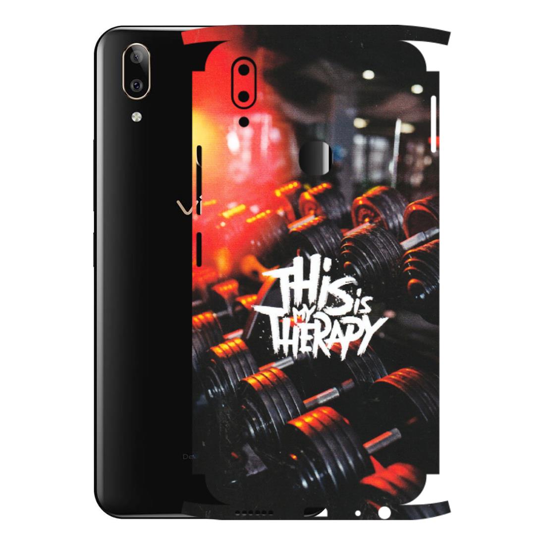 VIVO Z/V/X/T/U/S Series Phone Skins (All Models) - GYM Lover Therapy - Matte Finish (M-160) Vivo V9 Pro