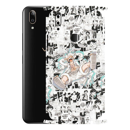 VIVO Z/V/X/T/U/S Series Phone Skins (All Models) - One Piece Comic - Matte Finish (M-168) Vivo V9 Pro