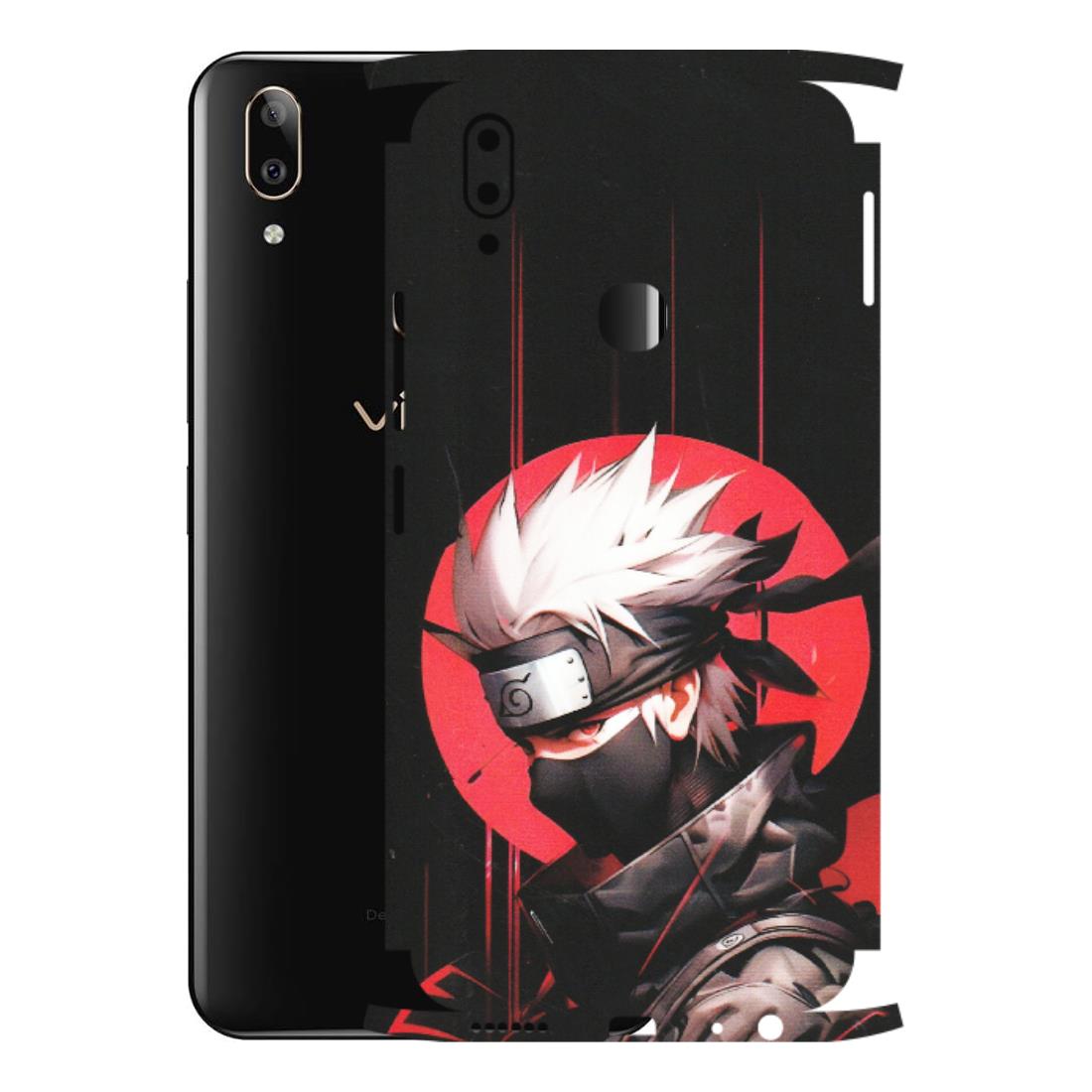 VIVO Z/V/X/T/U/S Series Phone Skins (All Models) - Naruto Anime Blood - Matte Finish (M-170) Vivo V9 Pro