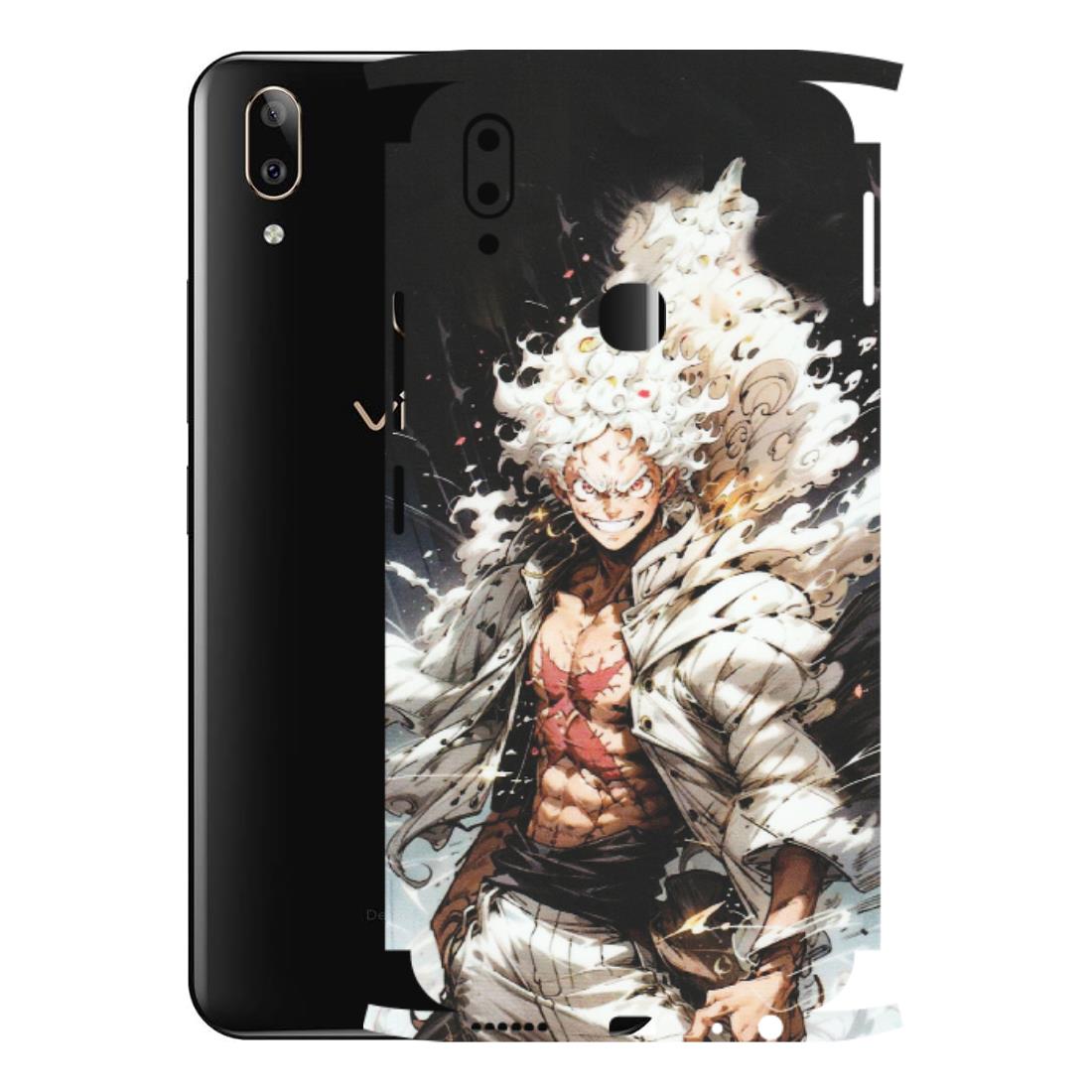 VIVO Z/V/X/T/U/S Series Phone Skins (All Models) - Anime Angry Classy Character - Matte Finish (M-34) Vivo V9 Pro