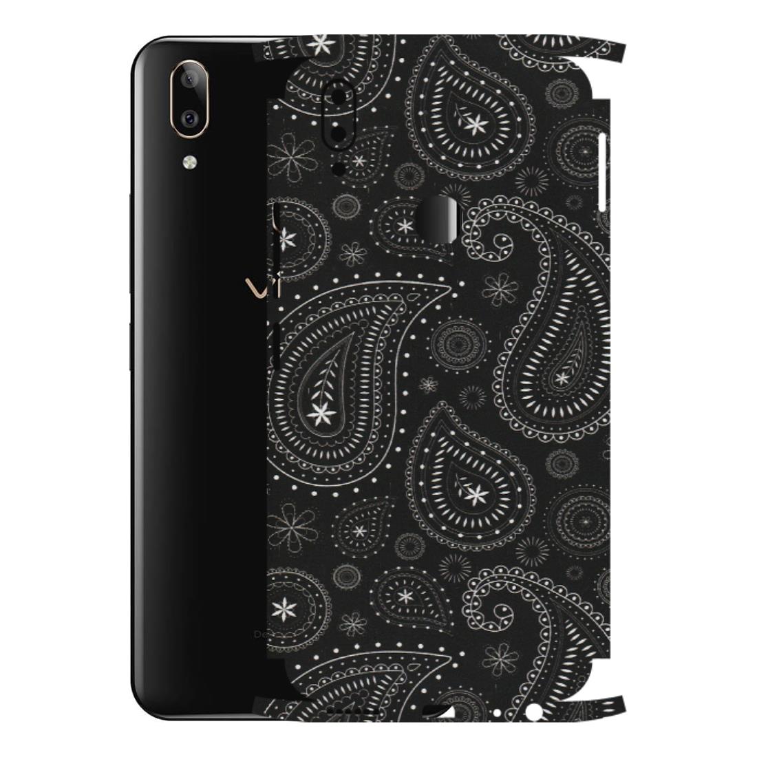 VIVO Z/V/X/T/U/S Series Phone Skins (All Models) - Black Sober Kerry - Matte Finish (M-37) Vivo V9 Pro