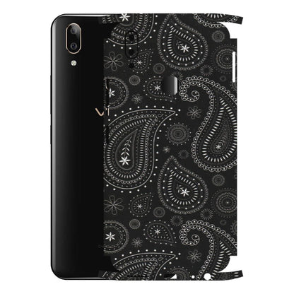 VIVO Z/V/X/T/U/S Series Phone Skins (All Models) - Black Sober Kerry - Matte Finish (M-37) Vivo V9 Pro