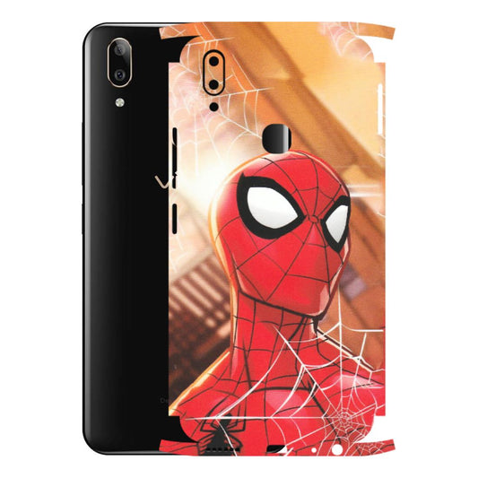 VIVO Z/V/X/T/U/S Series Phone Skins (All Models) - Spiderman Face New - Matte Finish (M-41) Vivo V9 Pro