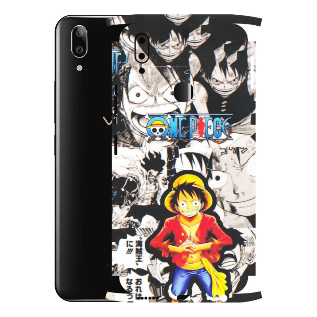VIVO Z/V/X/T/U/S Series Phone Skins (All Models) - One Piece B&W - Matte Finish (M-63) Vivo V9 Pro