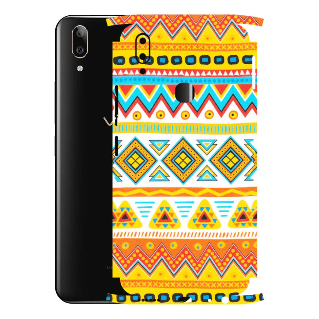 VIVO Z/V/X/T/U/S Series Phone Skins (All Models) - Mexican Abstract - Matte Finish (M-71) Vivo V9 Pro