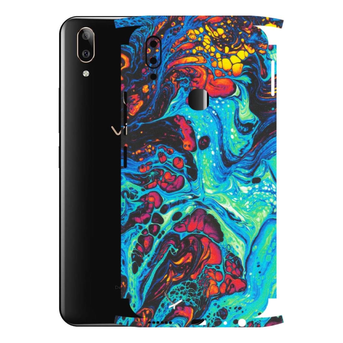 VIVO Z/V/X/T/U/S Series Phone Skins (All Models) - Majestic Galactic Marbel - Matte Finish (M-85) Vivo V9 Pro