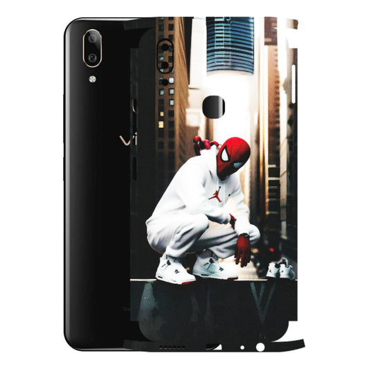 VIVO Z/V/X/T/U/S Series Phone Skins (All Models) - Sportsman Spider Man - Matte Finish (M-94) Vivo V9 Pro