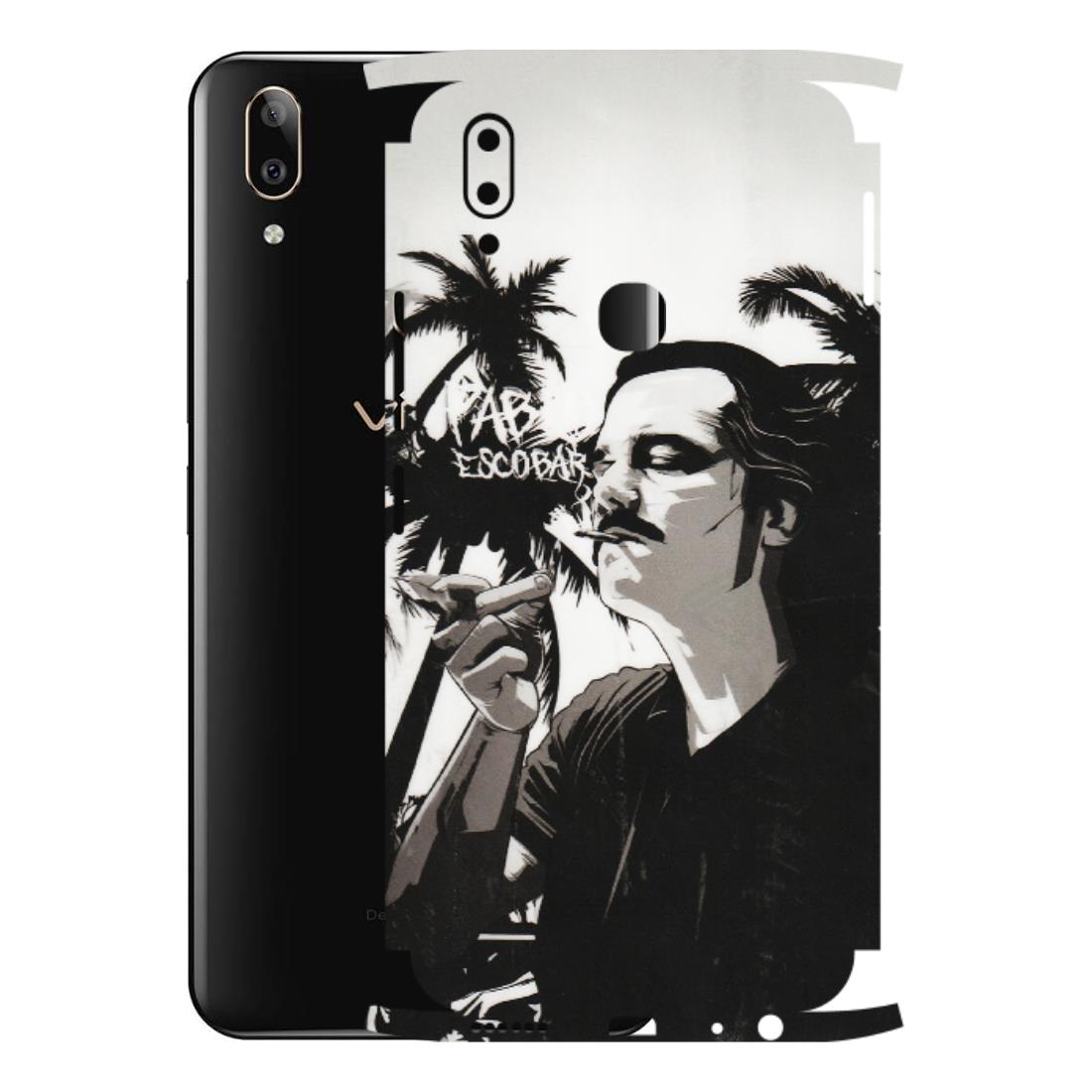VIVO Z/V/X/T/U/S Series Phone Skins (All Models) - Pab Escobar - Transparent Finish (T-05) Vivo V9 Pro