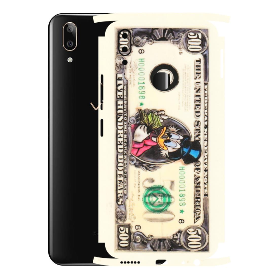 VIVO Z/V/X/T/U/S Series Phone Skins (All Models) - Five Hundred Dollar Duck - Transparent Finish (T-15) Vivo V9 Pro