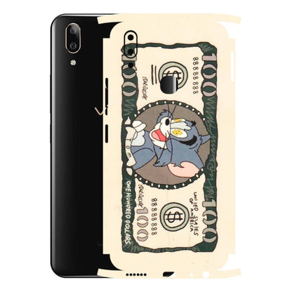 VIVO Z/V/X/T/U/S Series Phone Skins (All Models) - One Hundred Dollar Tom - Transparent Finish (T-16) Vivo V9 Pro