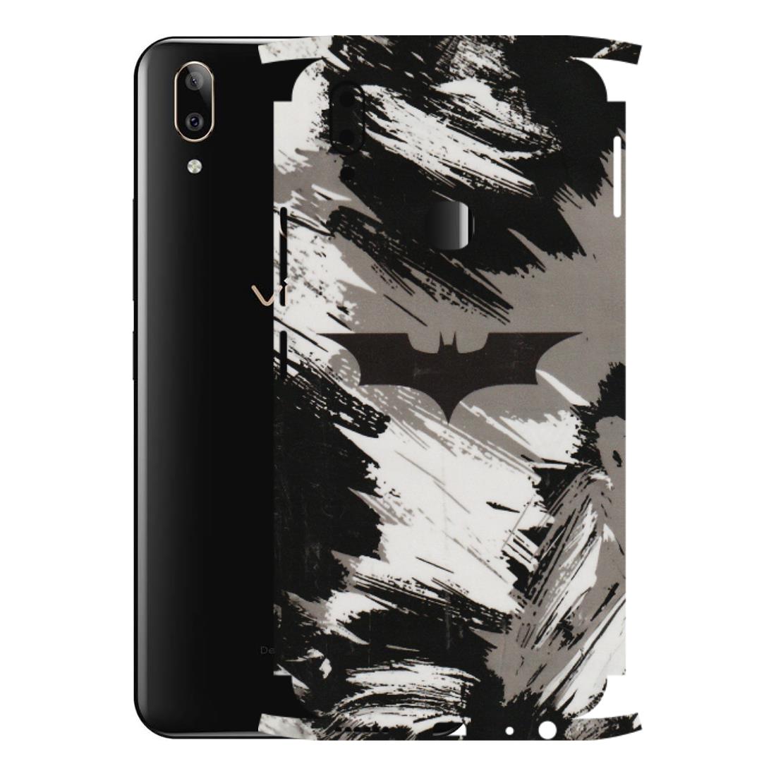 VIVO Z/V/X/T/U/S Series Phone Skins (All Models) - Batman Fleece DC - Transparent Finish (T-19) Vivo V9 Pro