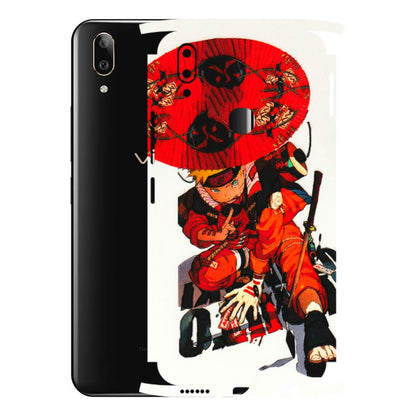 VIVO Z/V/X/T/U/S Series Phone Skins (All Models) - Naruto - 3D Embossed Finish (L-208) Vivo V9 Youth
