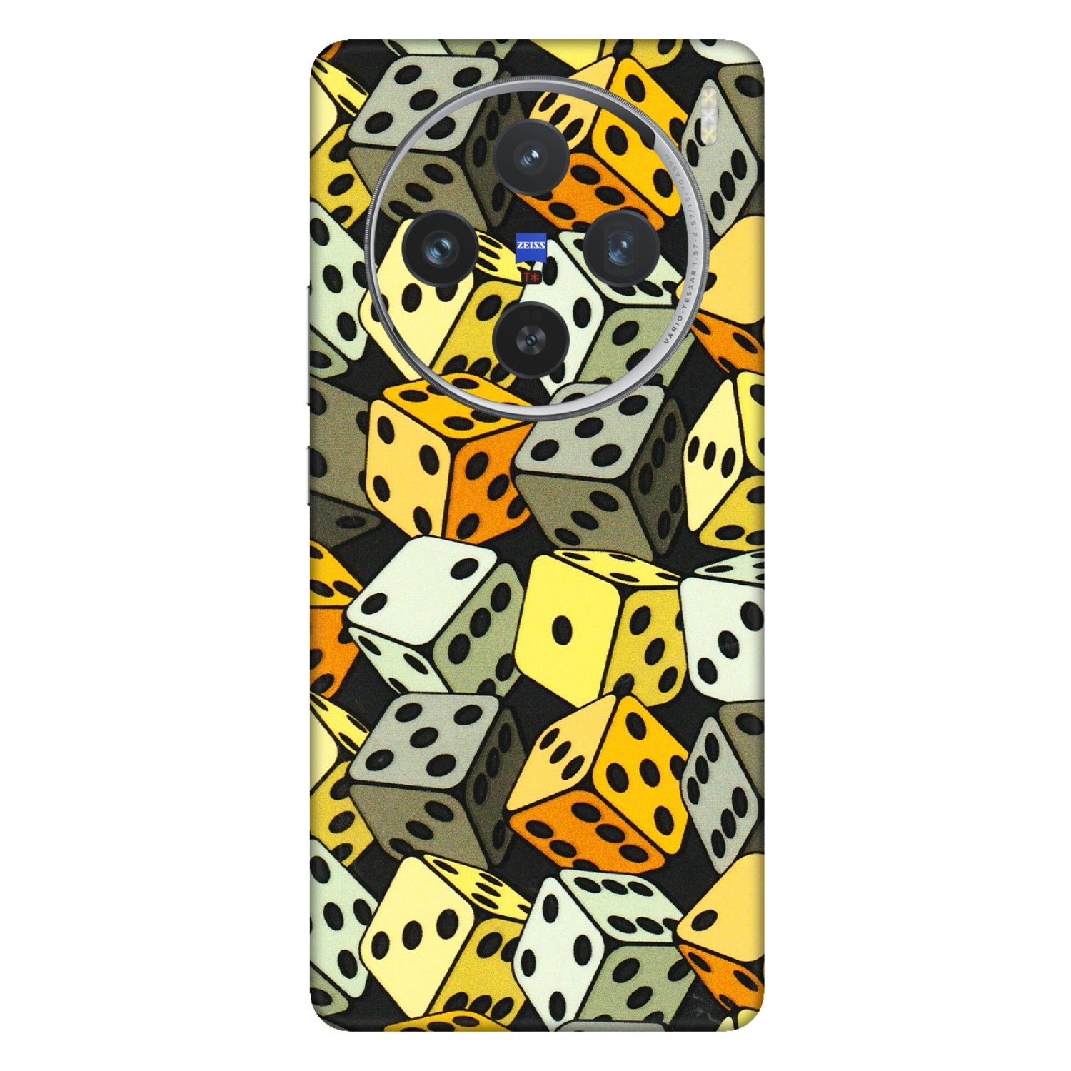 VIVO Z/V/X/T/U/S Series Phone Skins (All Models) - Dices Of Life - 3D Embossed Finish (L-04) Vivo X100 (5G)