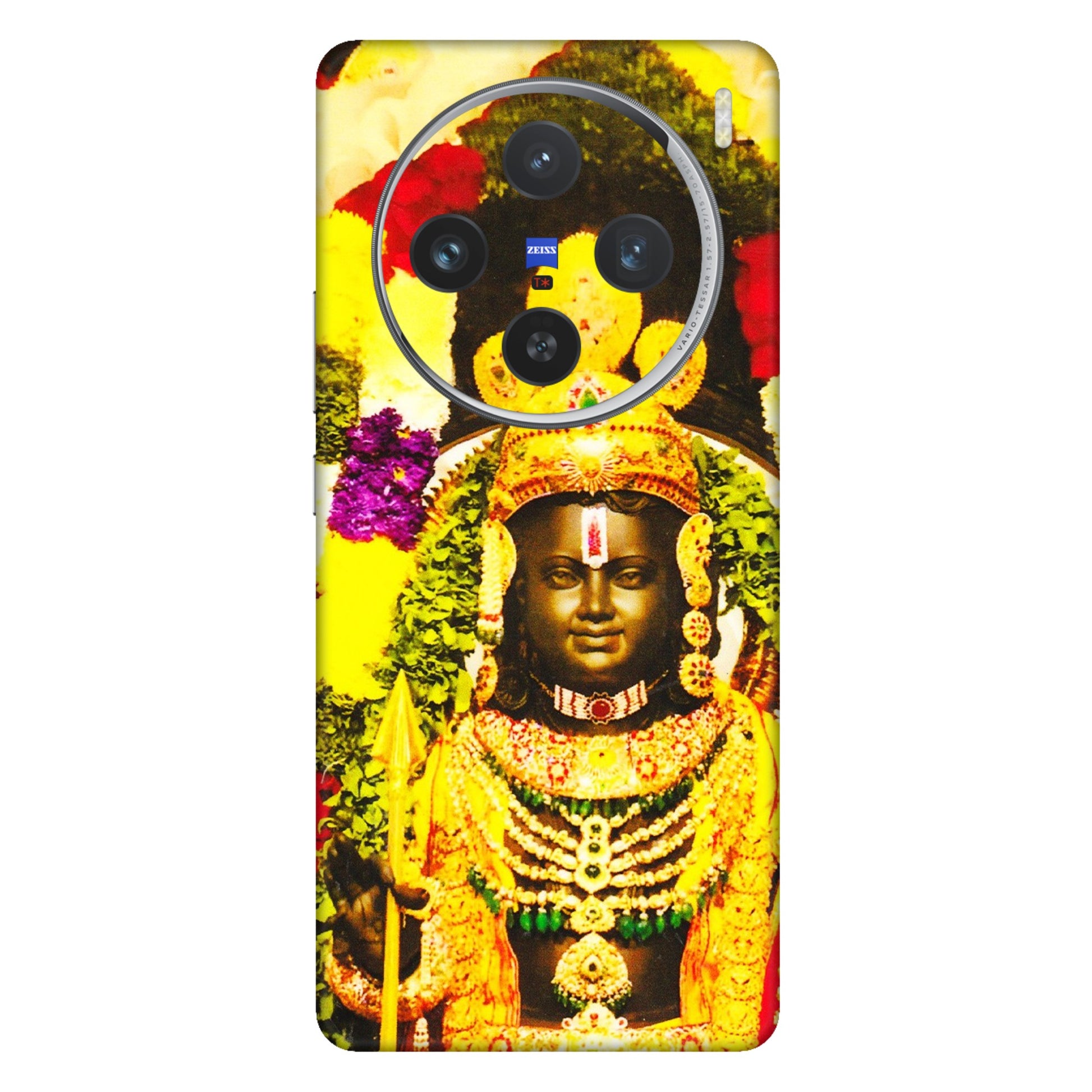 VIVO Z/V/X/T/U/S Series Phone Skins (All Models) - Ram Lalla Ayodhya - 3D Embossed Finish (L-103) Vivo X100 (5G)