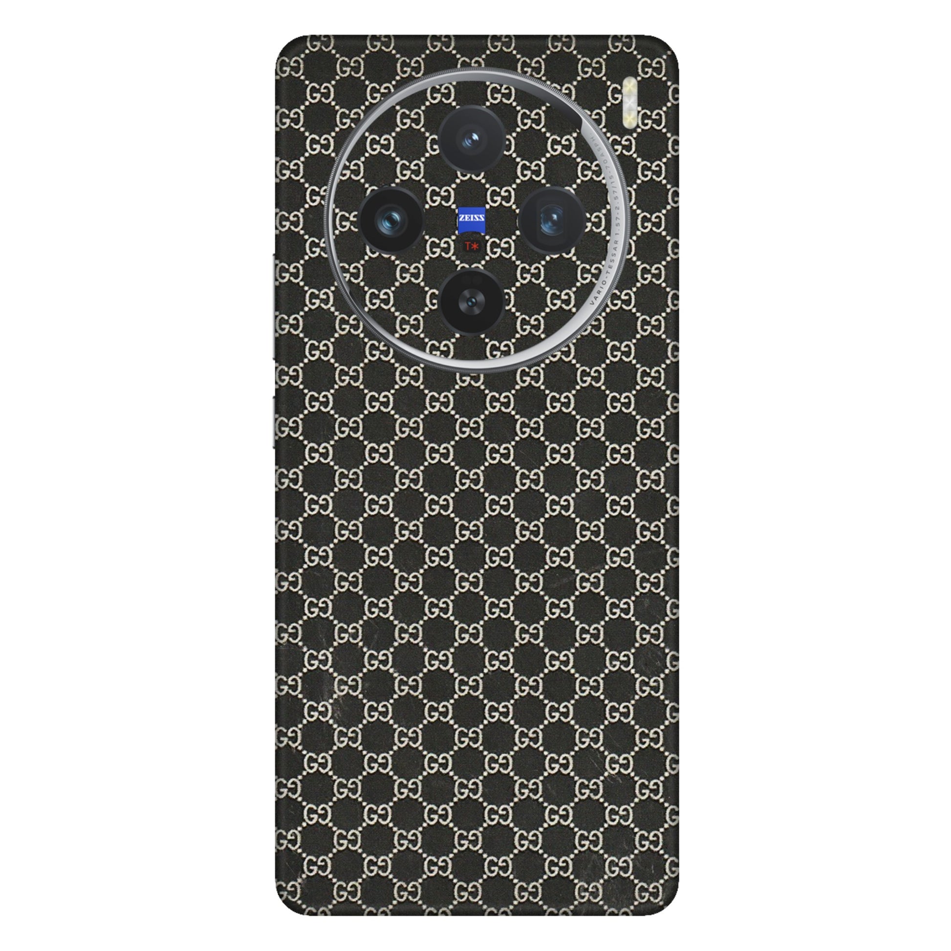VIVO Z/V/X/T/U/S Series Phone Skins (All Models) - Black G Print - 3D Embossed Finish (L-109) Vivo X100 (5G)