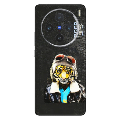 VIVO Z/V/X/T/U/S Series Phone Skins (All Models) - Rider Tiger - 3D Embossed Finish (L-113) Vivo X100 (5G)