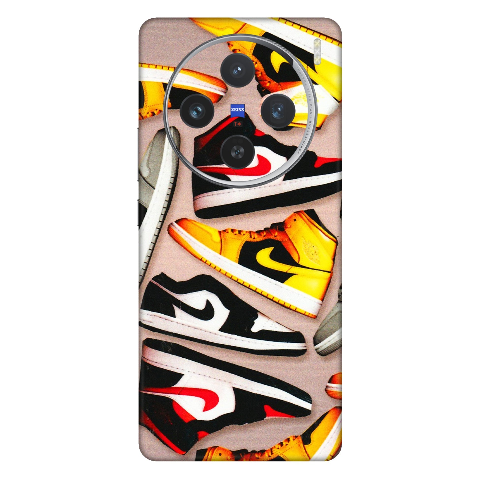 VIVO Z/V/X/T/U/S Series Phone Skins (All Models) - Sneaker Lover - 3D Embossed Finish (L-135) Vivo X100 (5G)