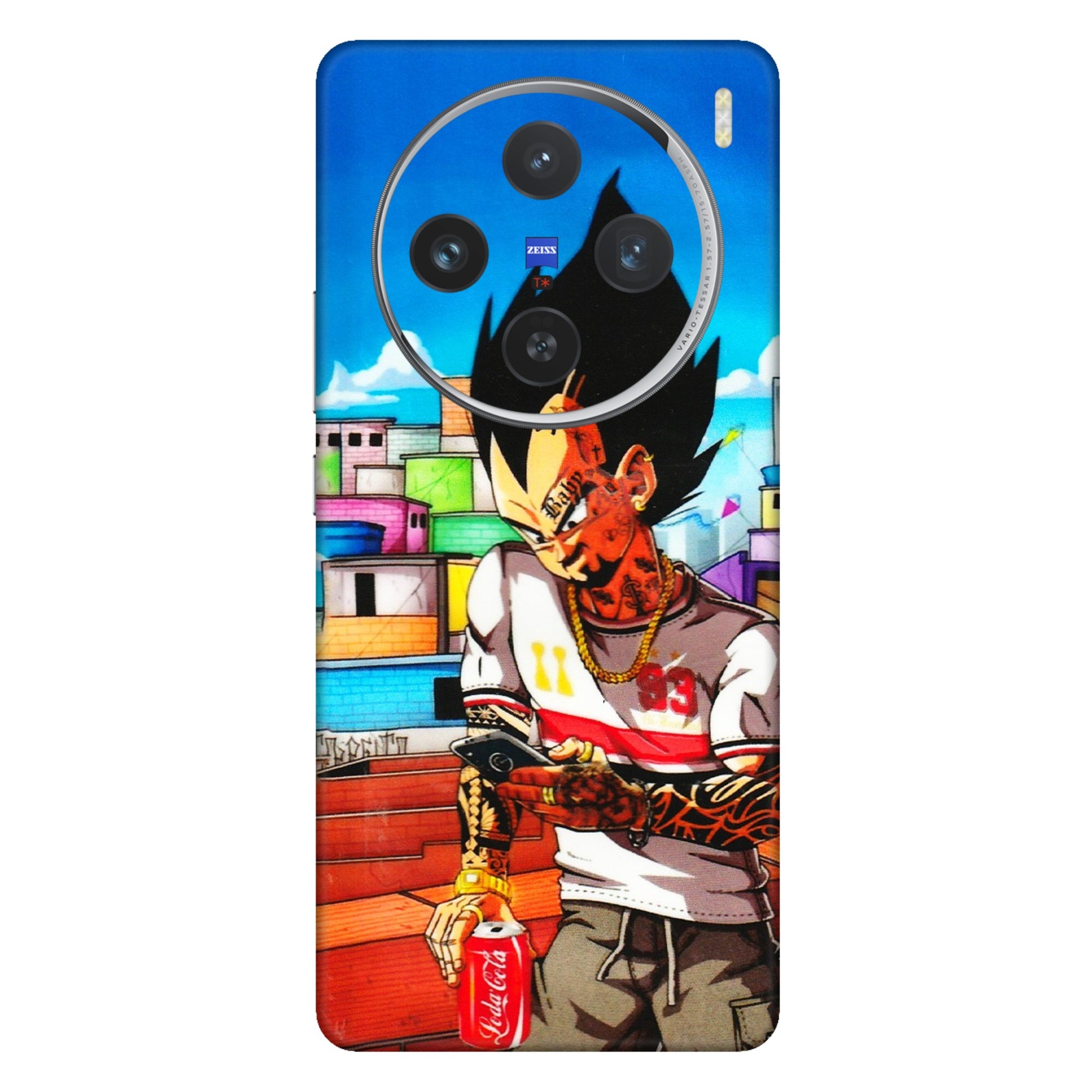 VIVO Z/V/X/T/U/S Series Phone Skins (All Models) - Vegeta - 3D Embossed Finish (L-136) Vivo X100 (5G)