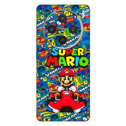 VIVO Z/V/X/T/U/S Series Phone Skins (All Models) - Super Mario Kart - 3D Embossed Finish (L-140) Vivo X100 (5G)