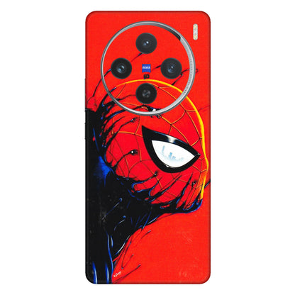 VIVO Z/V/X/T/U/S Series Phone Skins (All Models) - Spiderman Face Venom - 3D Embossed Finish (L-165) Vivo X100 (5G)