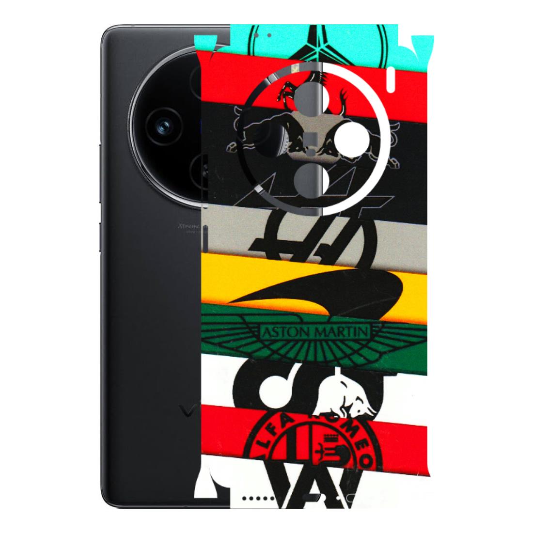 VIVO Z/V/X/T/U/S Series Phone Skins (All Models) - Multi Designer Brands - 3D Embossed Finish (L-187) Vivo X100 (5G)
