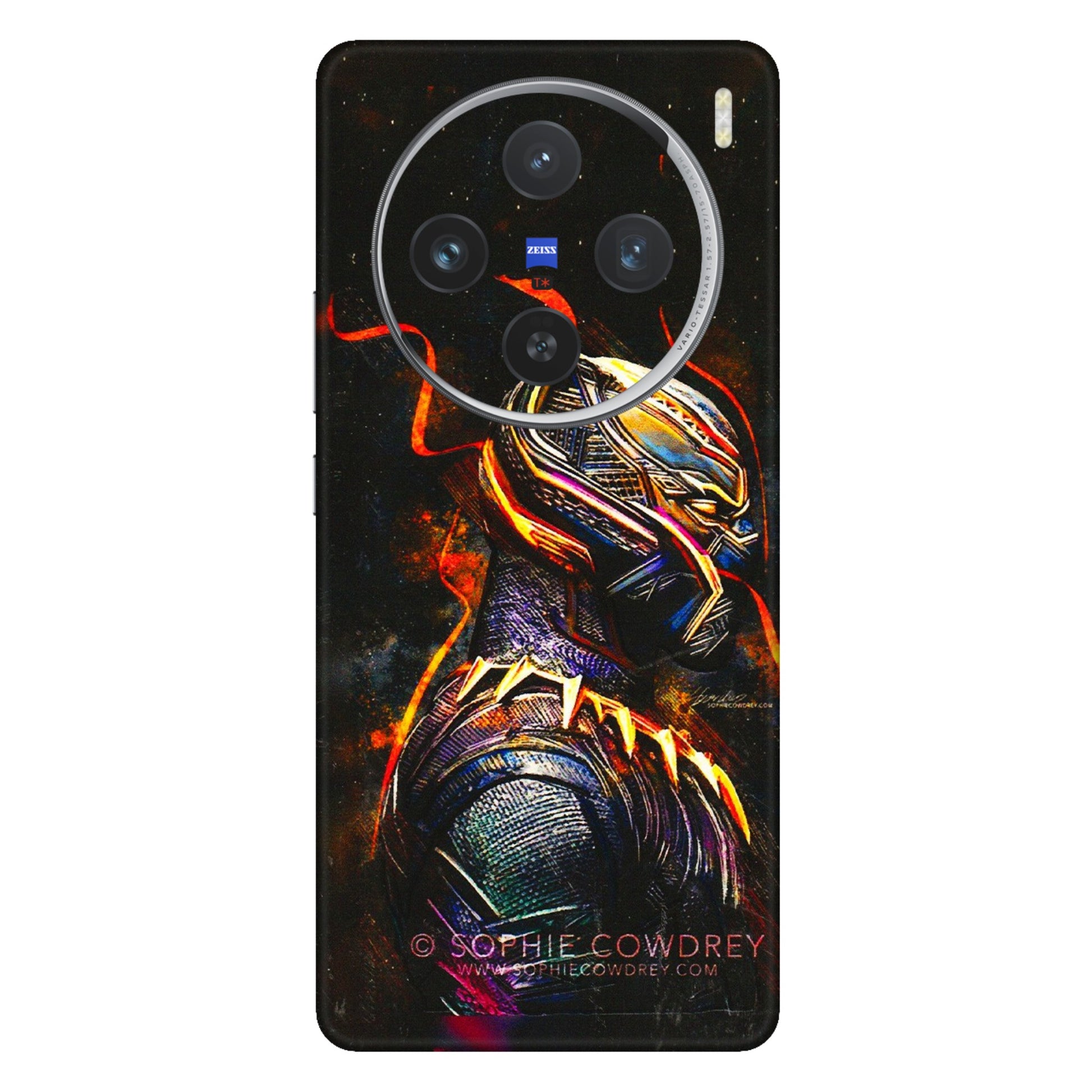 VIVO Z/V/X/T/U/S Series Phone Skins (All Models) - Black Panther - 3D Embossed Finish (L-190) Vivo X100 (5G)
