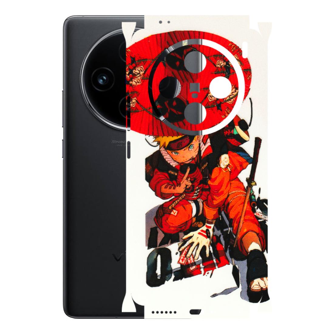 VIVO Z/V/X/T/U/S Series Phone Skins (All Models) - Naruto - 3D Embossed Finish (L-208) Vivo X100 (5G)