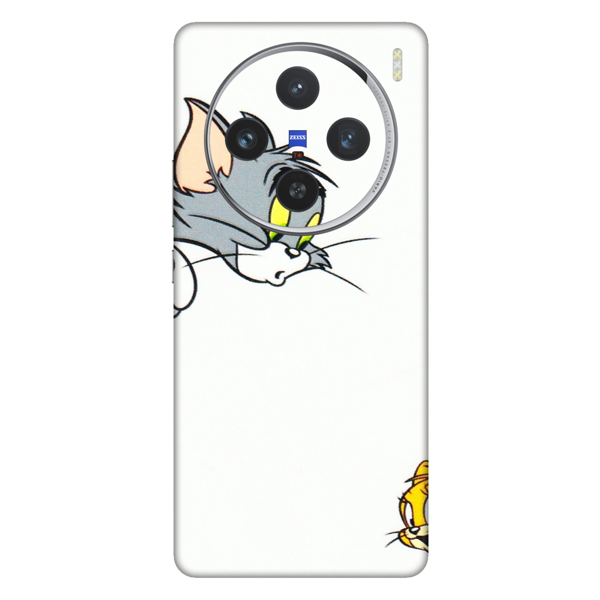 VIVO Z/V/X/T/U/S Series Phone Skins (All Models) - Cute Tom And Jerry - 3D Embossed Finish (L-220) Vivo X100 (5G)
