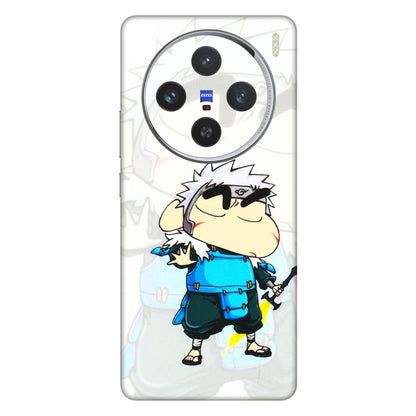 VIVO Z/V/X/T/U/S Series Phone Skins (All Models) - Angry Young Shinchan - 3D Embossed Finish (L-226) Vivo X100 (5G)