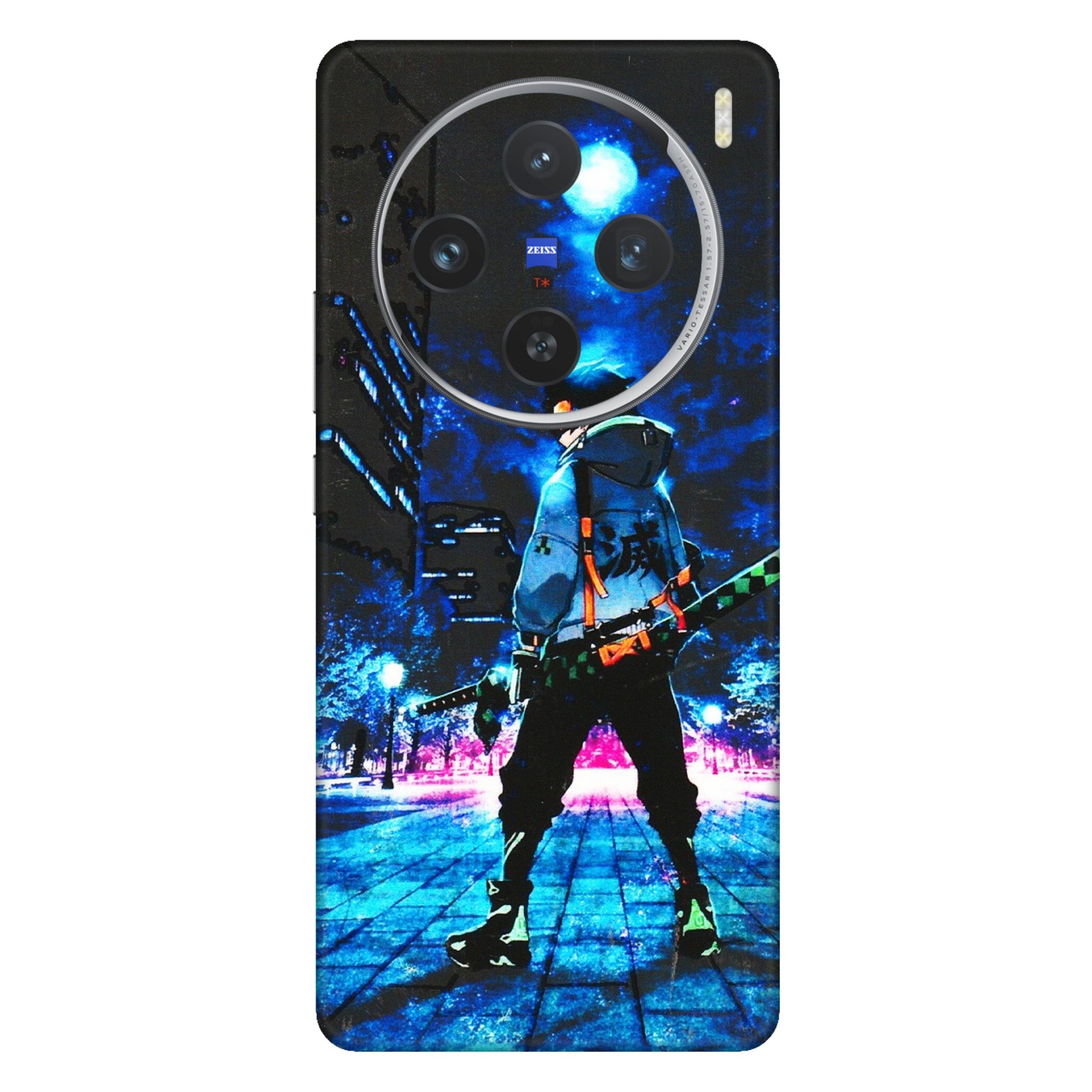 VIVO Z/V/X/T/U/S Series Phone Skins (All Models) - Demon Slayer Sword - 3D Embossed Finish (L-247) Vivo X100 (5G)