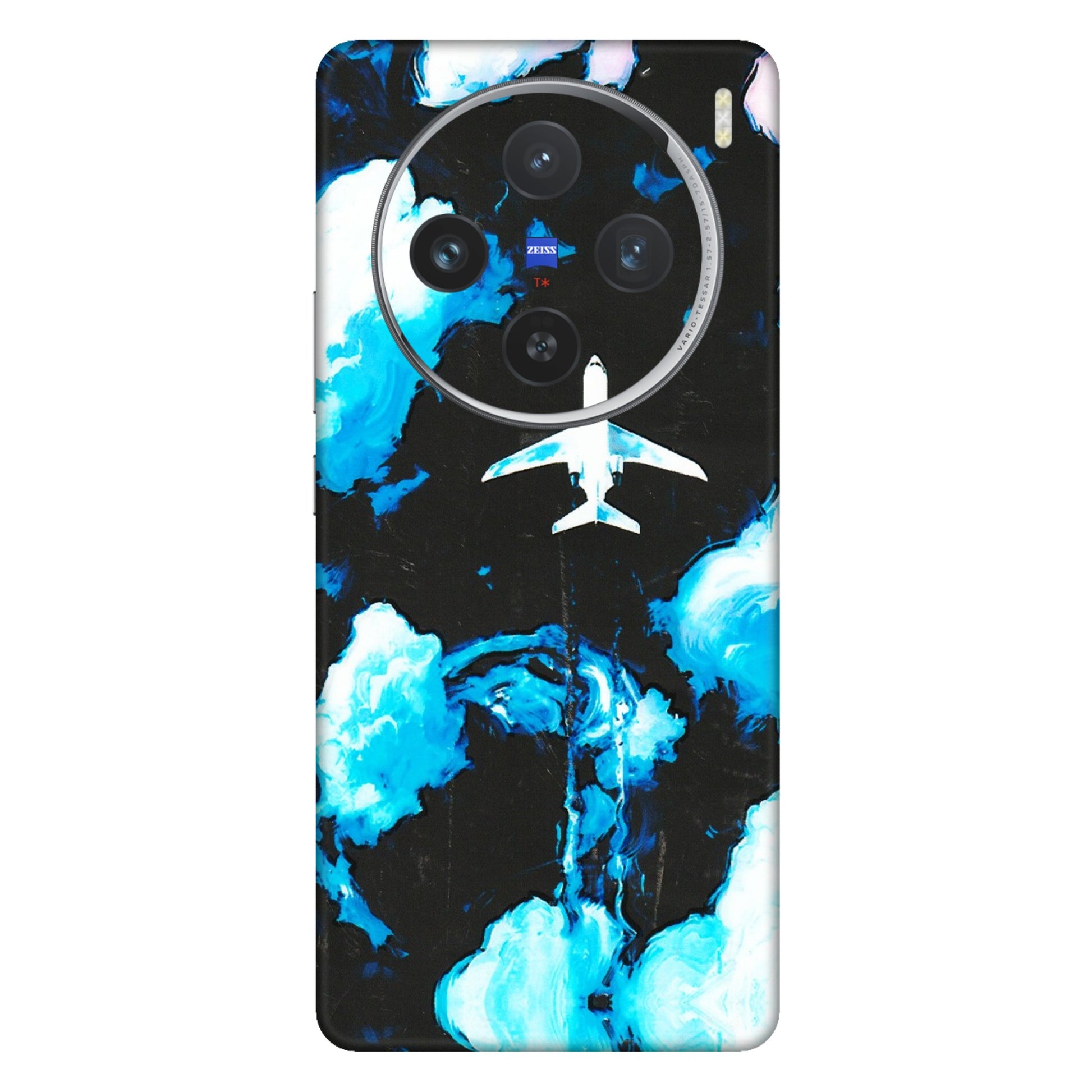 VIVO Z/V/X/T/U/S Series Phone Skins (All Models) - Travel In Airline - 3D Embossed Finish (L-264) Vivo X100 (5G)