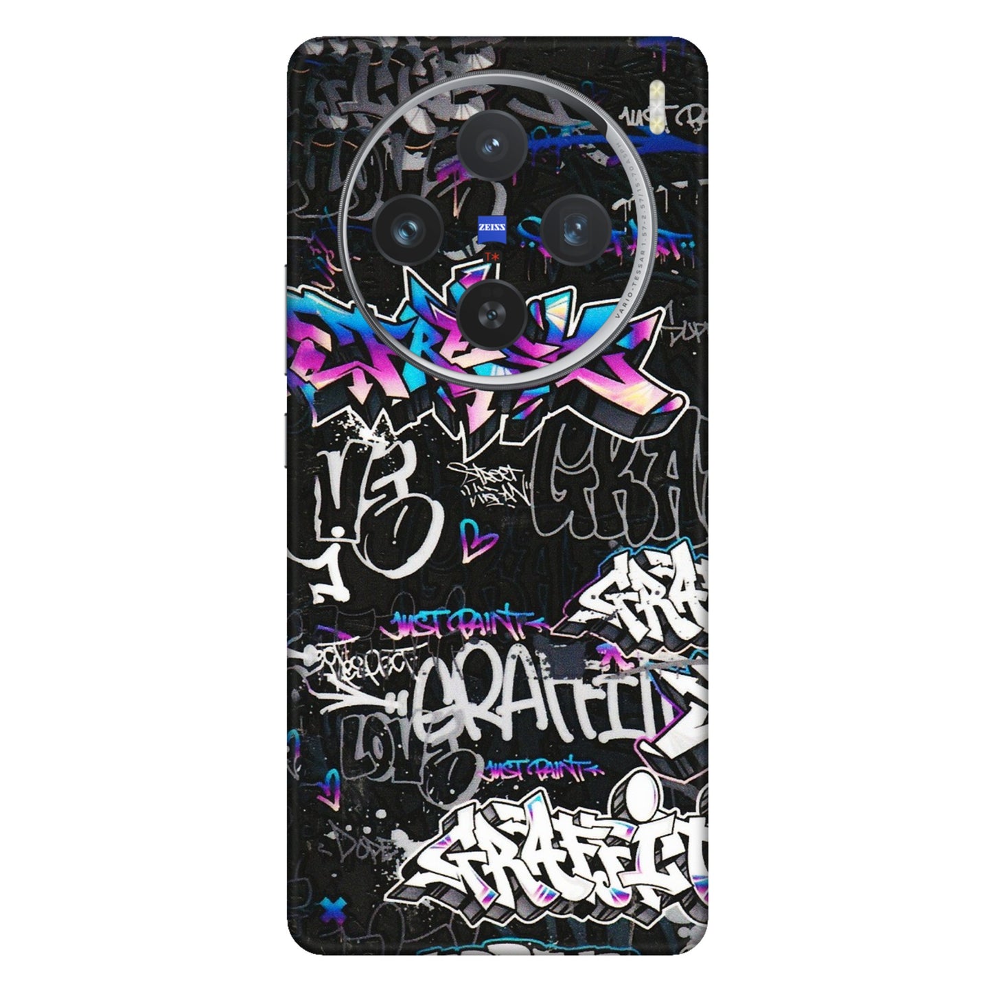 VIVO Z/V/X/T/U/S Series Phone Skins (All Models) - Graffiti Killer - 3D Embossed Finish (L-274) Vivo X100 (5G)