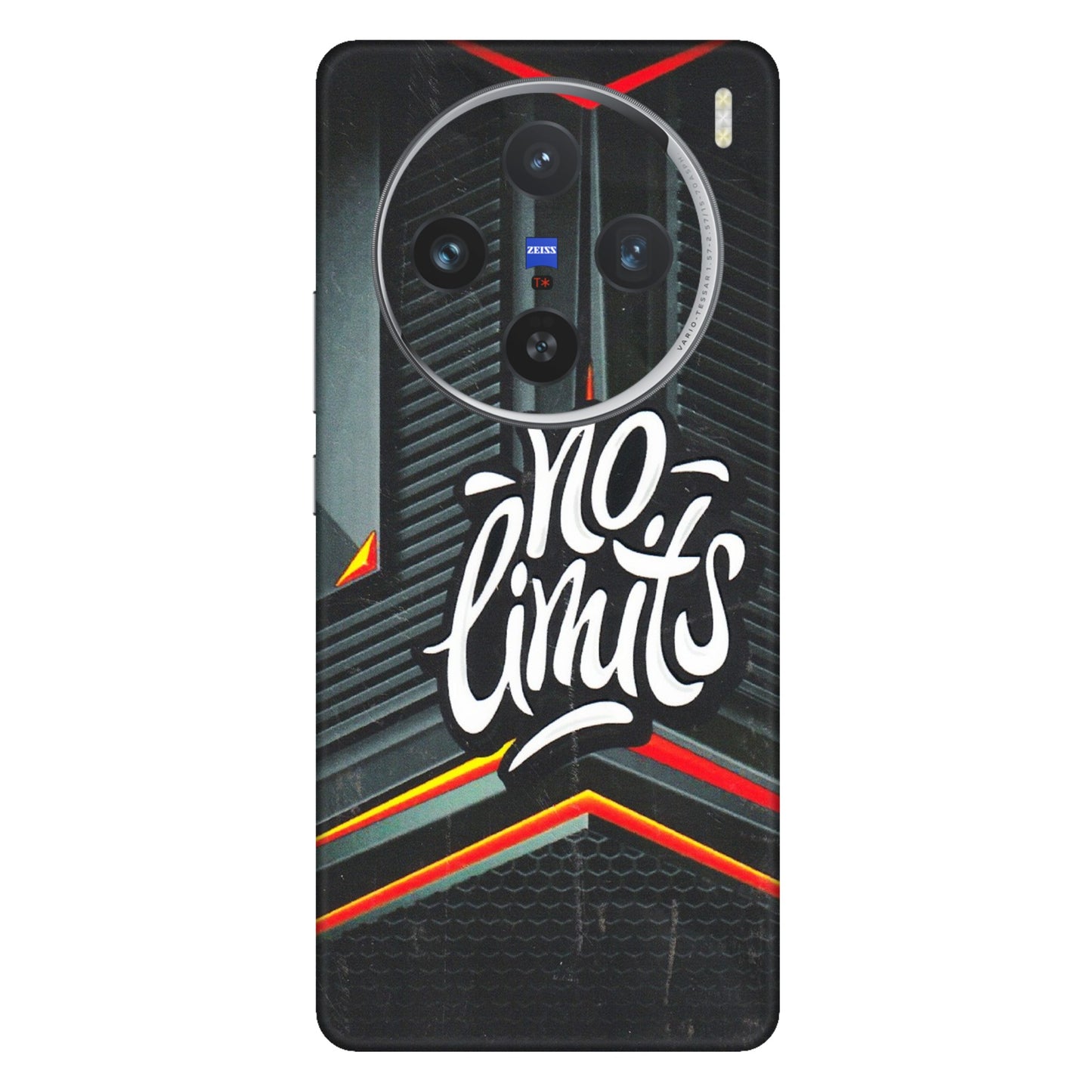 VIVO Z/V/X/T/U/S Series Phone Skins (All Models) - No Limits - 3D Embossed Finish (L-286) Vivo X100 (5G)