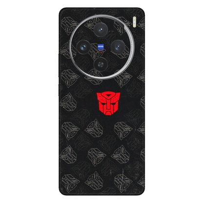 VIVO Z/V/X/T/U/S Series Phone Skins (All Models) - Transformers Devastation - 3D Embossed Finish (L-301) Vivo X100 (5G)