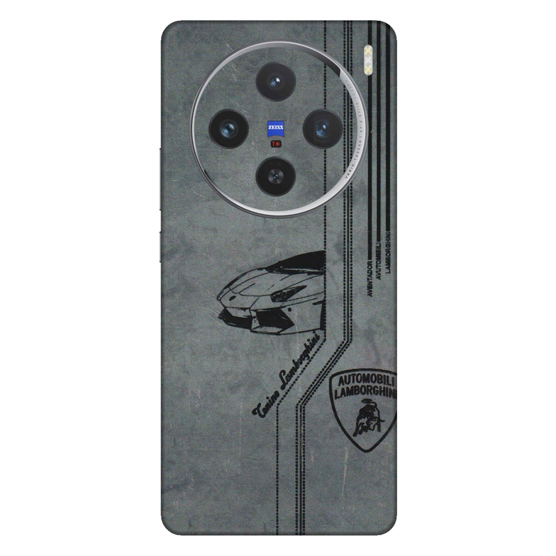 VIVO Z/V/X/T/U/S Series Phone Skins (All Models) - New Lamborgini Aventador - 3D Embossed Finish (L-321) Vivo X100 (5G)